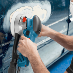 Poncer une carrosserie